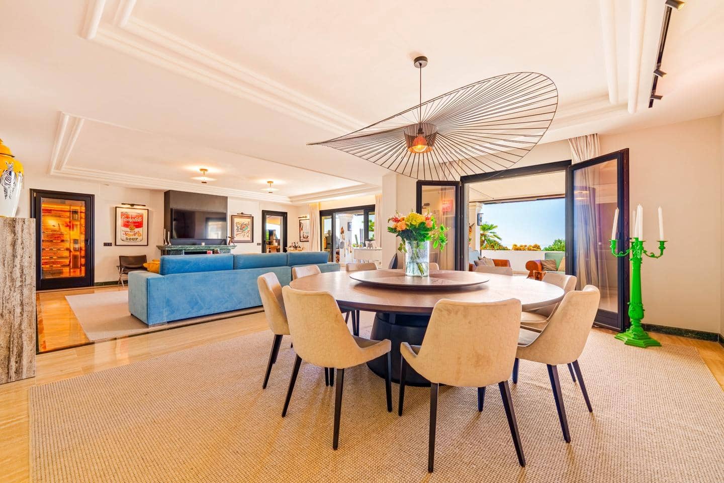 Piso de 4 habitaciones en Marbella en venta con piscina garaje - 3.695.000 € (Ref: 9247900)