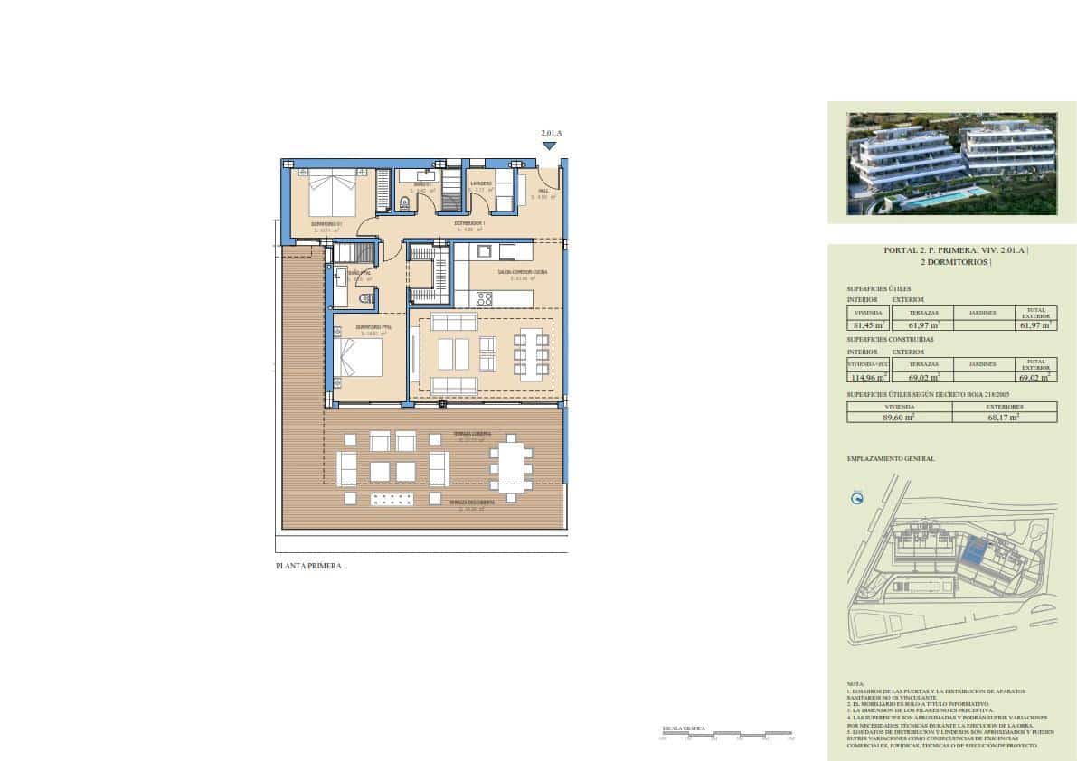 2 camera da letto Appartamento in vendita in Buenas Noches con piscina garage - 644.000 € (Rif: 9251563)