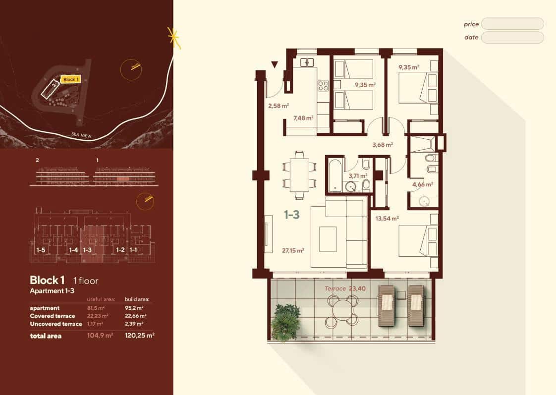 3 slaapkamer Flat te koop in Mijas met zwembad garage - € 570.000 (Ref: 9279574)