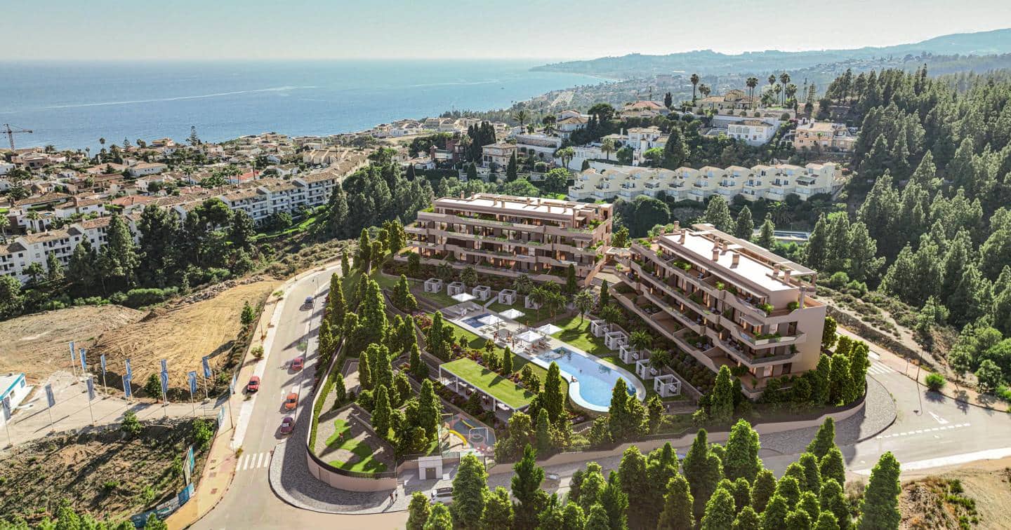 3 slaapkamer Flat te koop in Mijas met zwembad garage - € 570.000 (Ref: 9279574)