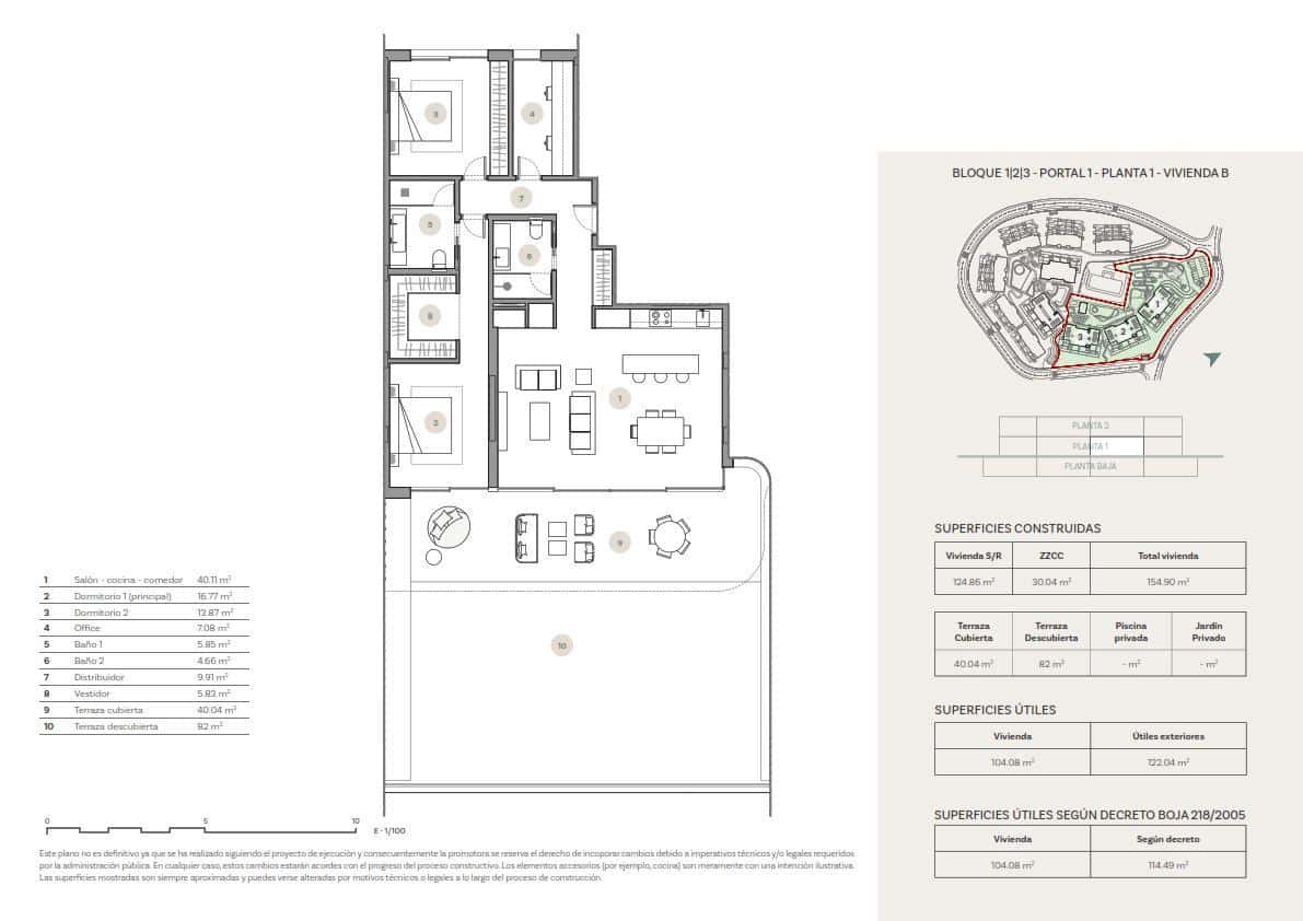2 quarto Apartamento para venda em Casares com piscina garagem - 560 000 € (Ref: 9337093)