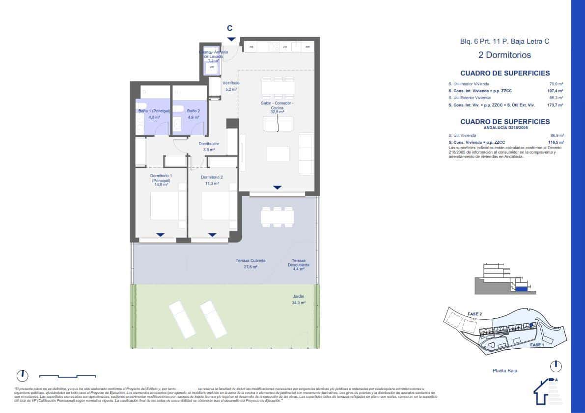 2 quarto Apartamento para venda em La Alcaidesa com piscina garagem - 482 000 € (Ref: 9338800)