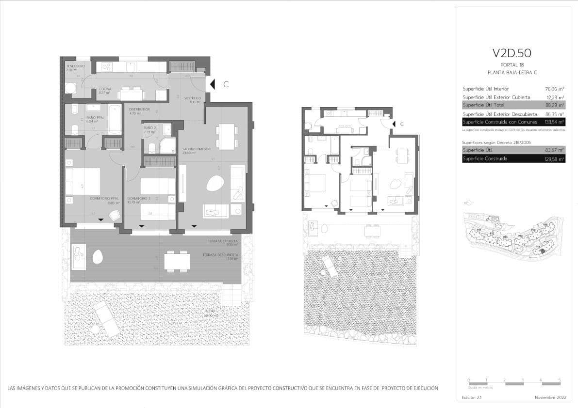 2 sovrum Lägenhet till salu i Estepona med pool garage - 320 000 € (Ref: 9386665)