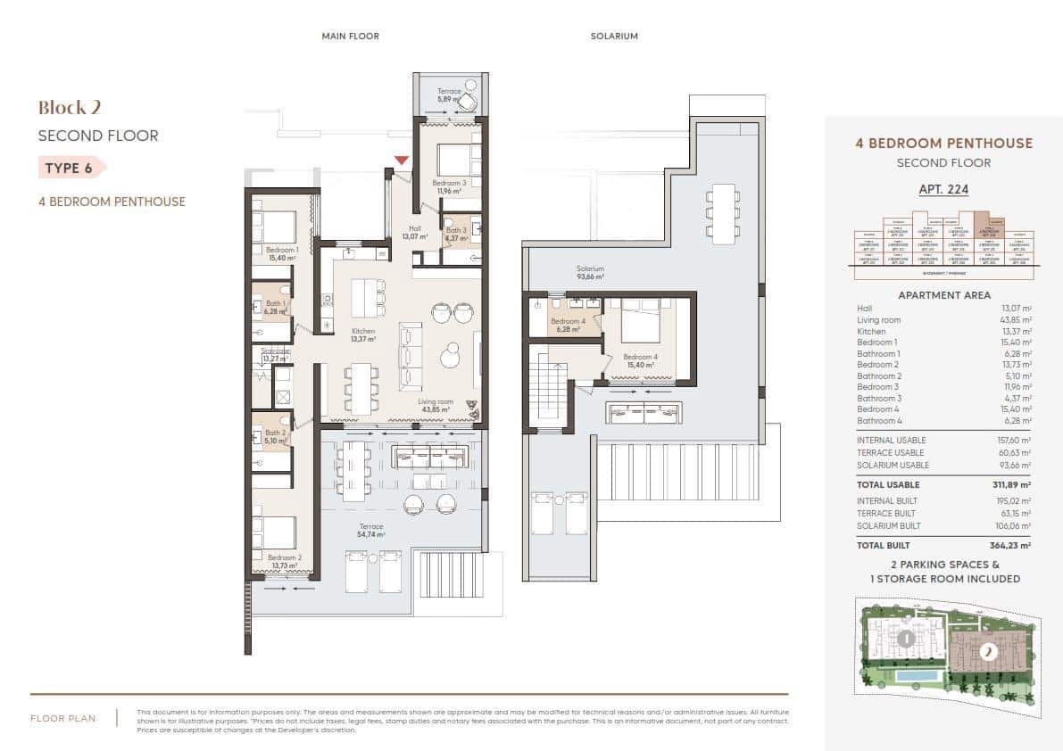 4 soverom Leilighet til salgs i Guadalmansa med svømmebasseng garasje - € 1 950 000 (Ref: 9386666)