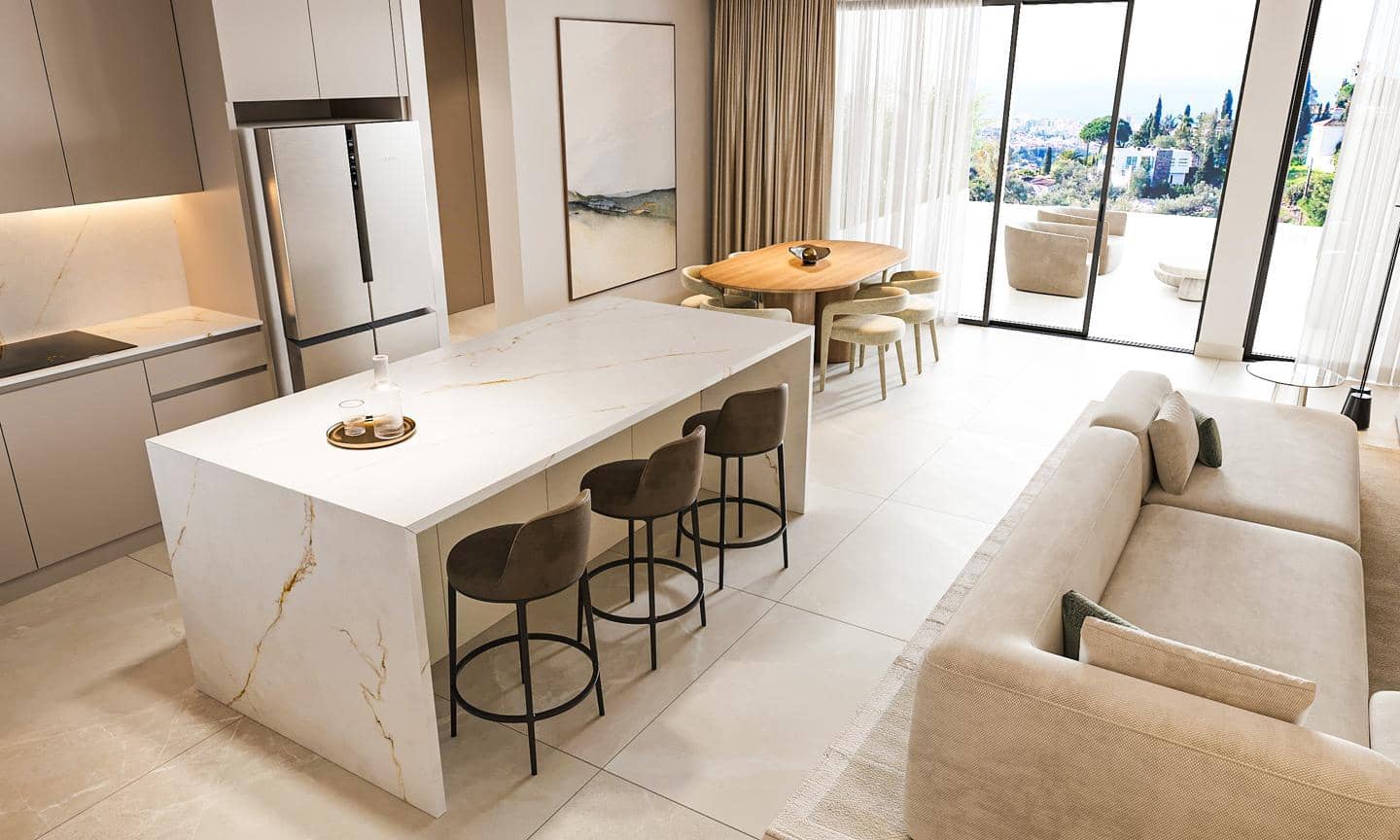 3 slaapkamer Flat te koop in New Golden Mile met zwembad garage - € 1.450.000 (Ref: 9386667)