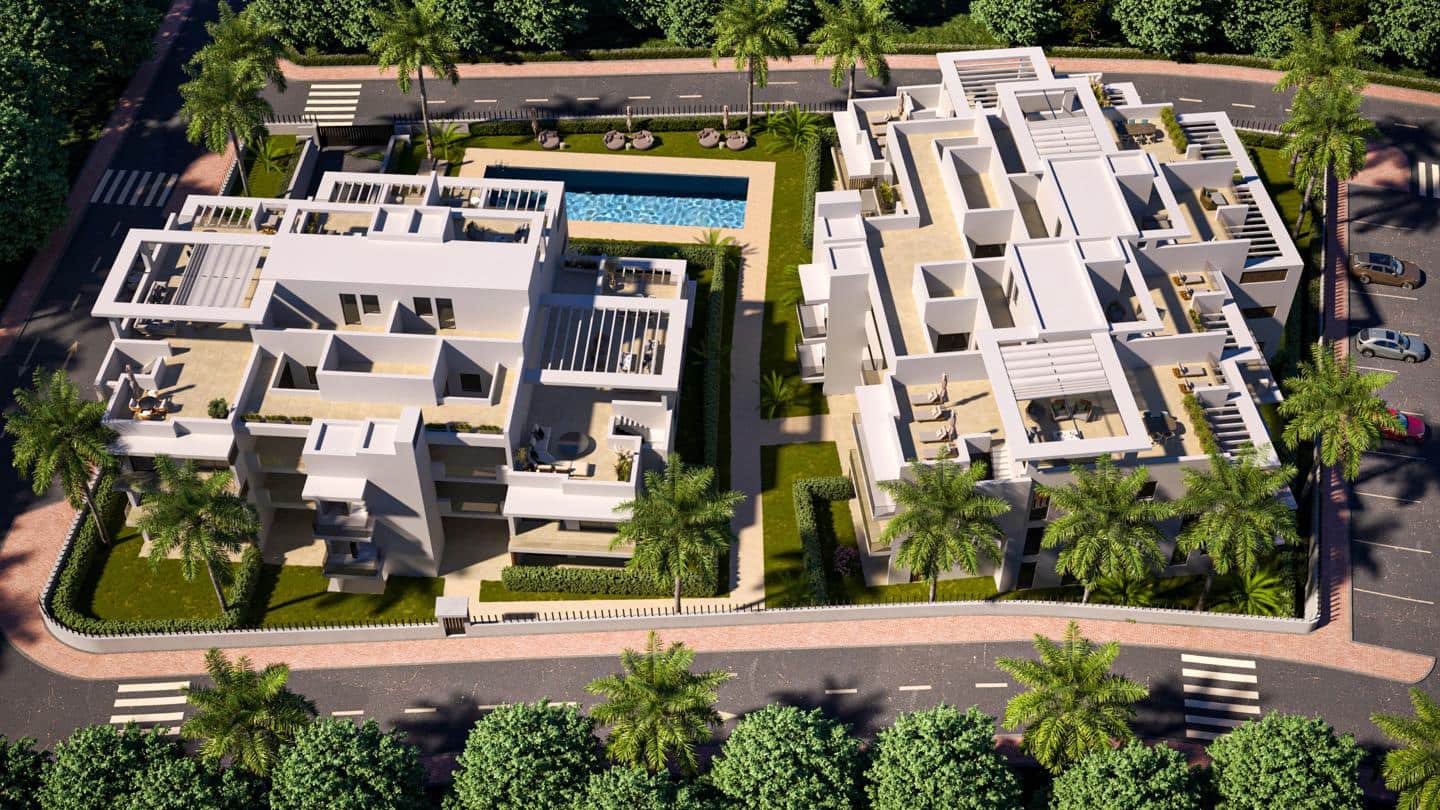 3 soverom Leilighet til salgs i New Golden Mile med svømmebasseng garasje - € 1 055 000 (Ref: 9386668)