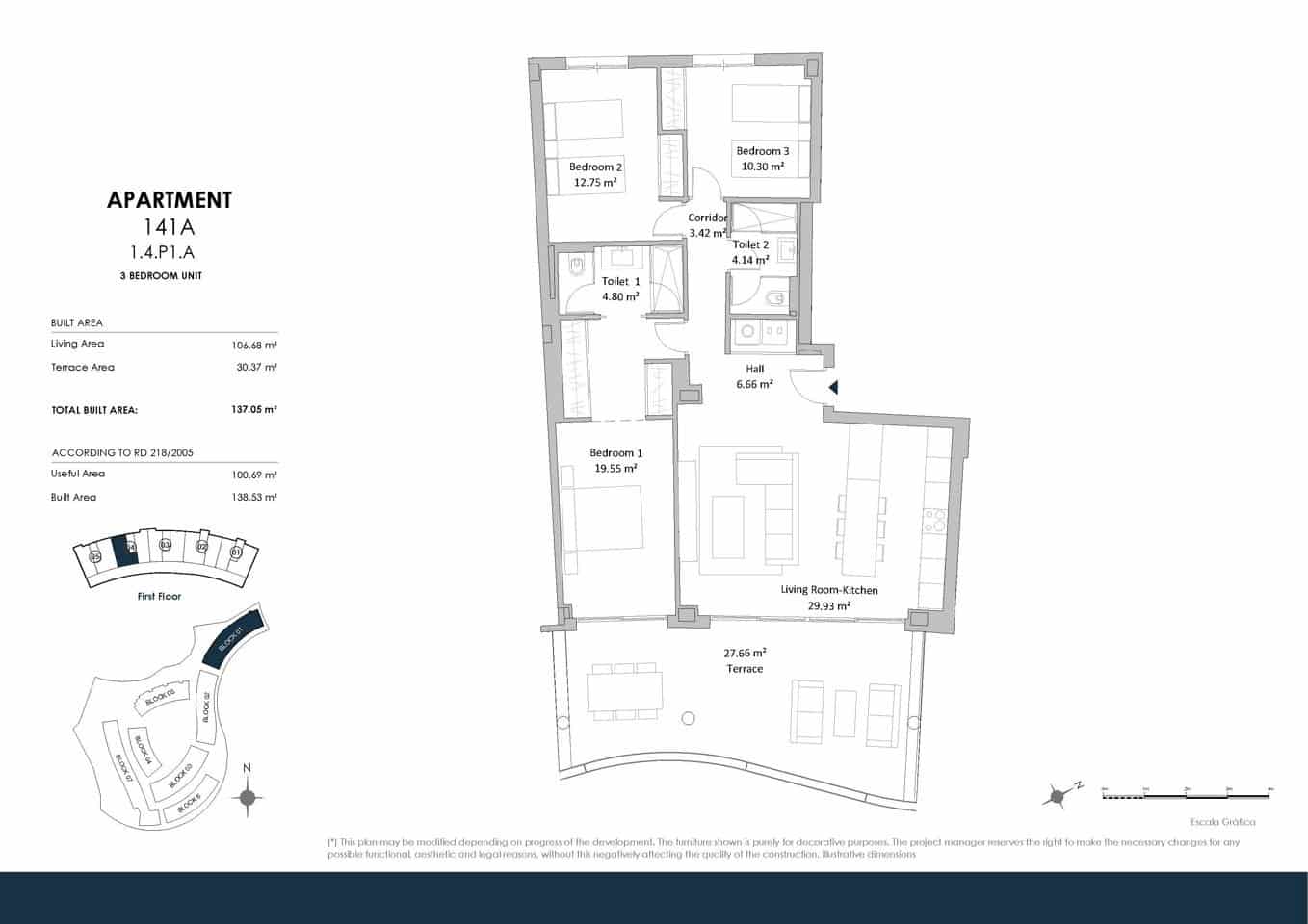 3 camera da letto Appartamento in vendita in Fuengirola con piscina garage - 740.000 € (Rif: 9400097)