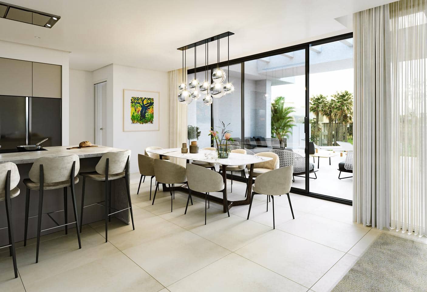 3 sovrum Lägenhet till salu i Estepona med pool garage - 965 000 € (Ref: 9412771)