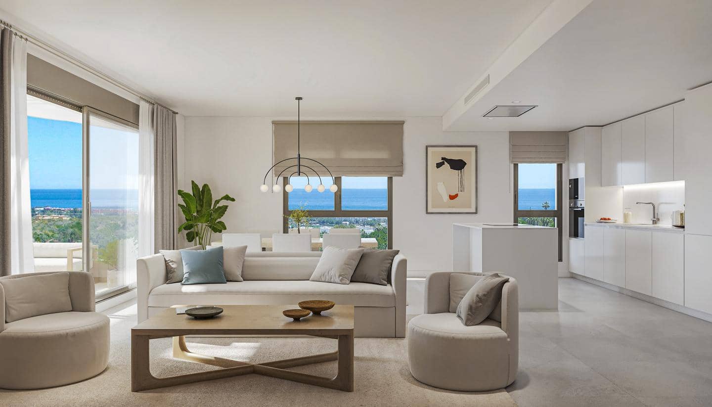 Piso de 2 habitaciones en Estepona en venta con piscina garaje - 686.000 € (Ref: 9415322)