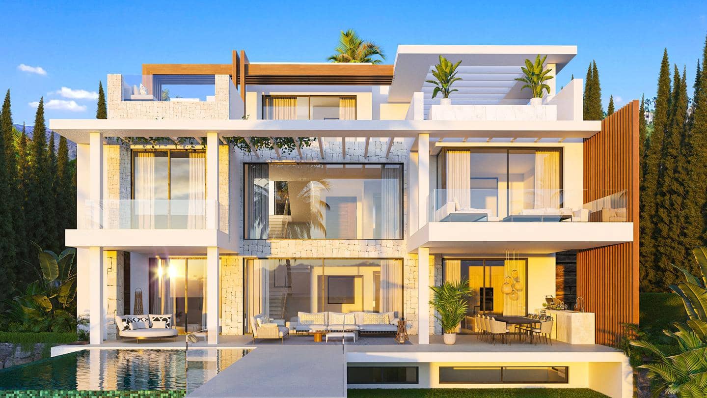 Chalet de 4 habitaciones en Estepona en venta con piscina garaje - 4.600.000 € (Ref: 9422035)