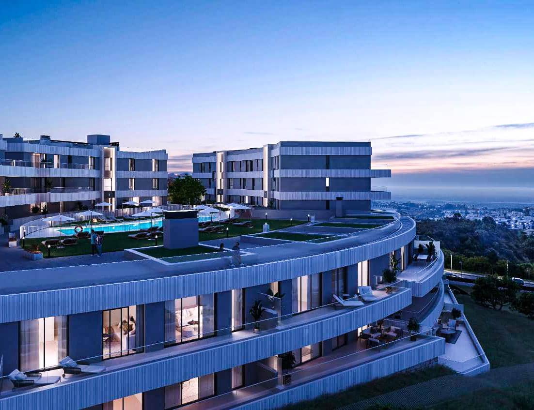 2 soveværelse Lejlighed til salg i New Golden Mile med swimmingpool garage - € 460.000 (Ref: 9426300)