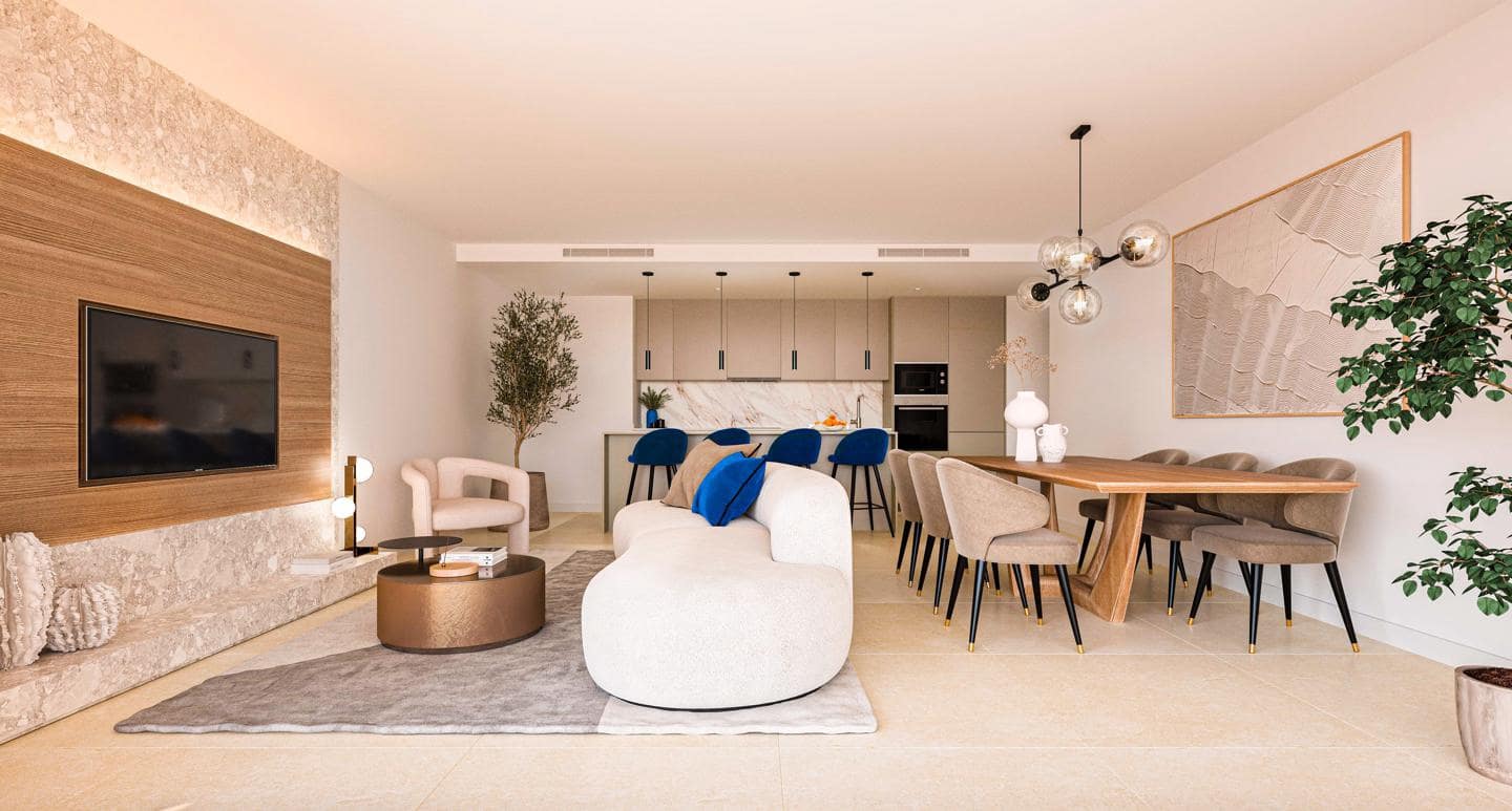 3 soverom Leilighet til salgs i New Golden Mile med svømmebasseng garasje - € 600 000 (Ref: 9438776)