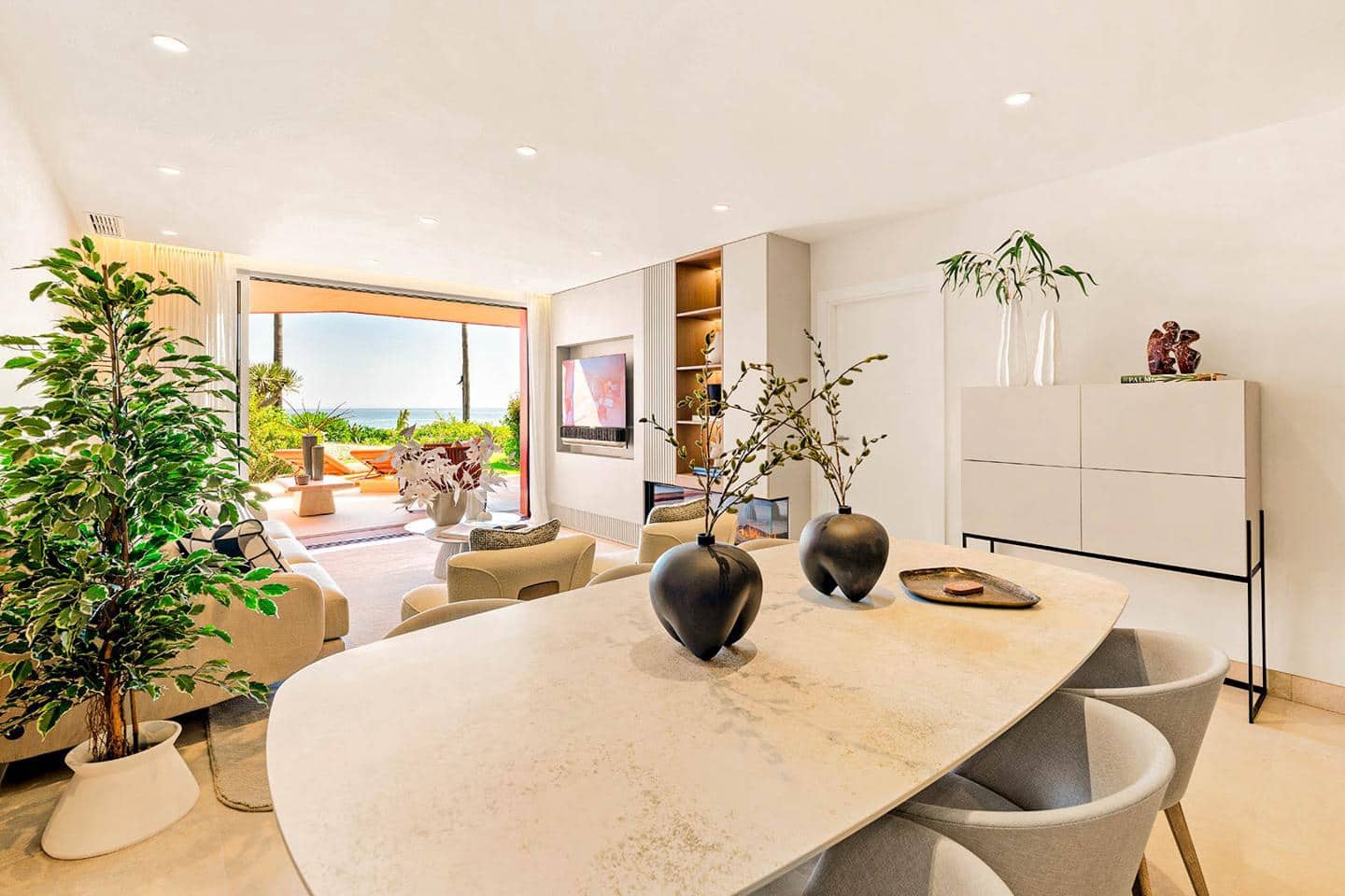 3 camera da letto Appartamento in vendita in New Golden Mile con piscina garage - 2.350.000 € (Rif: 9444825)