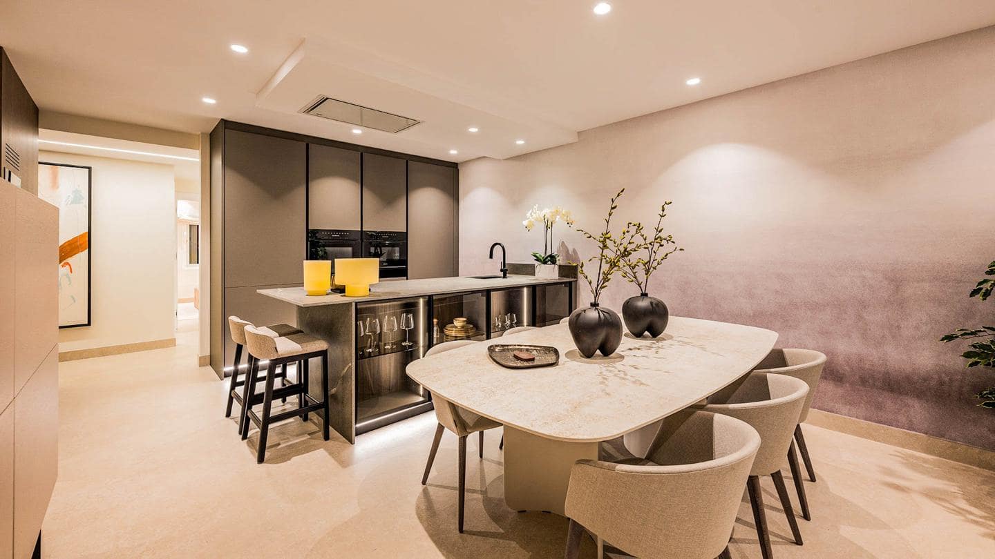 3 camera da letto Appartamento in vendita in New Golden Mile con piscina garage - 2.350.000 € (Rif: 9444825)