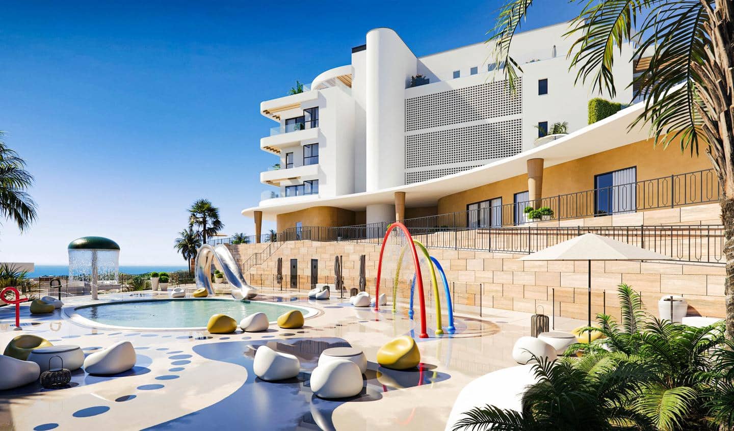 2 sypialnia Mieszkanie na sprzedaż w Mijas z basenem garażem - 727 000 € (Ref: 9448499)