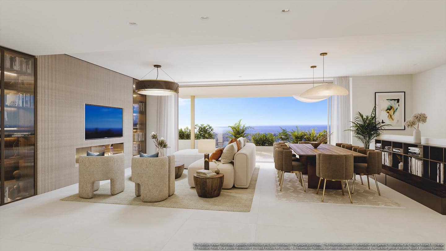 3 quarto Apartamento para venda em Benahavis com piscina garagem - 1 895 000 € (Ref: 9450145)