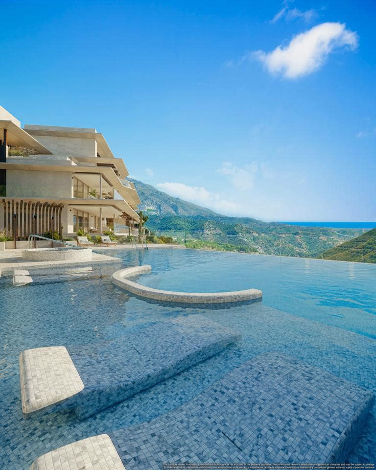 Piso de 2 habitaciones en Benahavís en venta con piscina garaje - 1.800.000 € (Ref: 9450147)