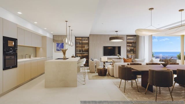 Piso de 2 habitaciones en Benahavís en venta con piscina garaje - 1.800.000 € (Ref: 9450147)