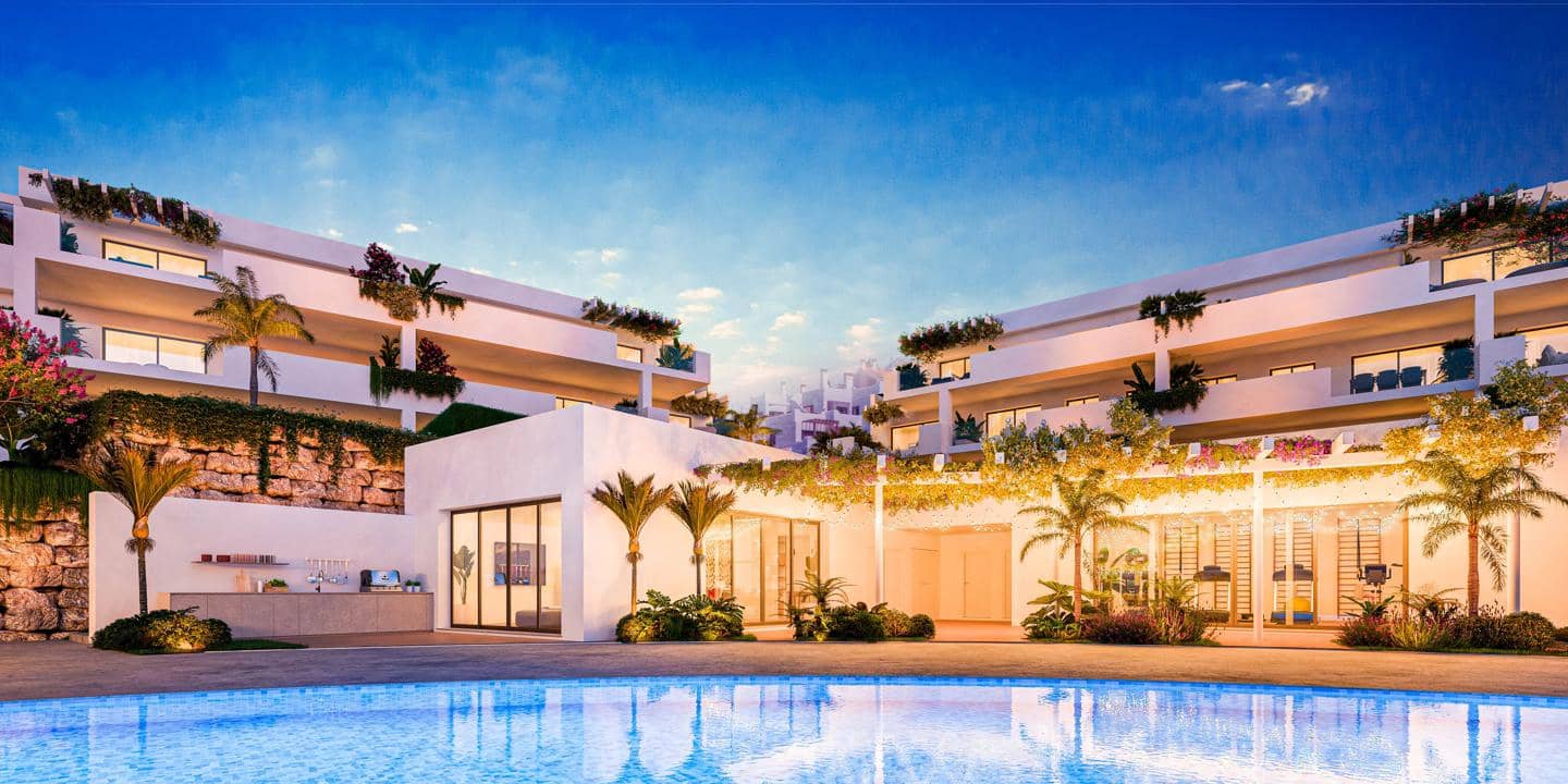 Piso de 2 habitaciones en Casares en venta con piscina garaje - 455.000 € (Ref: 9453689)