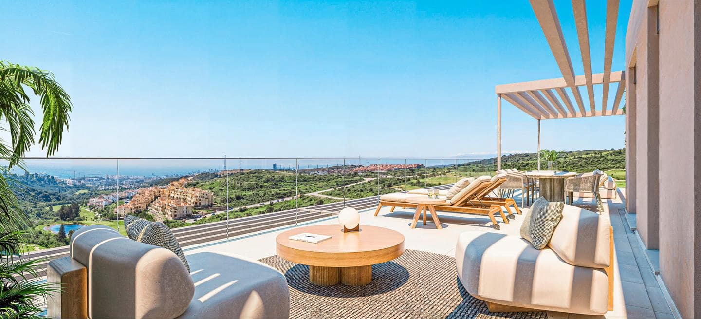 2 makuuhuone Asunto myytävänä paikassa Estepona mukana uima-altaan 
autotalli - 327 000 € (Ref: 9470015)