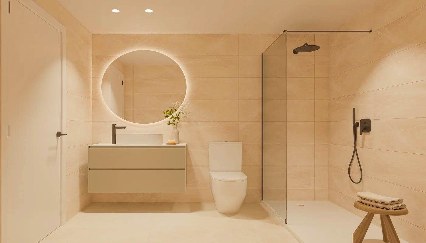 Piso de 2 habitaciones en Mijas en venta con piscina garaje - 422.000 € (Ref: 9471312)