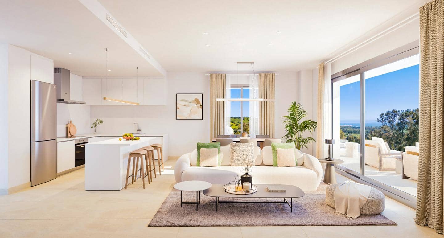 3 sypialnia Mieszkanie na sprzedaż w Estepona z basenem garażem - 473 000 € (Ref: 9471317)