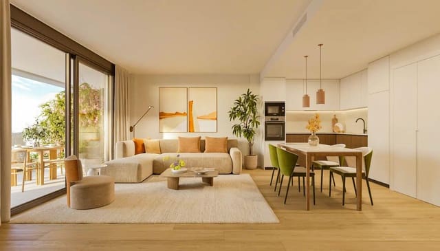 2 soverom Leilighet til salgs i Hipódromo - Cerrado del Águila, Mijas med svømmebasseng garasje - € 430 000 (Ref: 9471551)