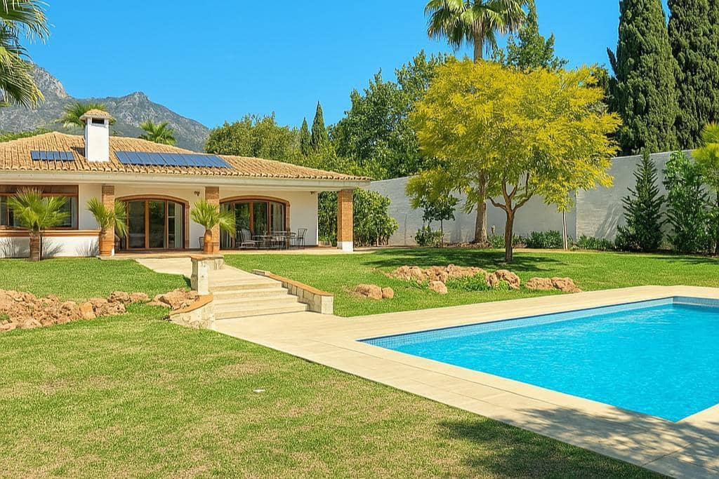 Chalet de 4 habitaciones en Marbella en venta con piscina garaje - 2.690.000 € (Ref: 9475713)