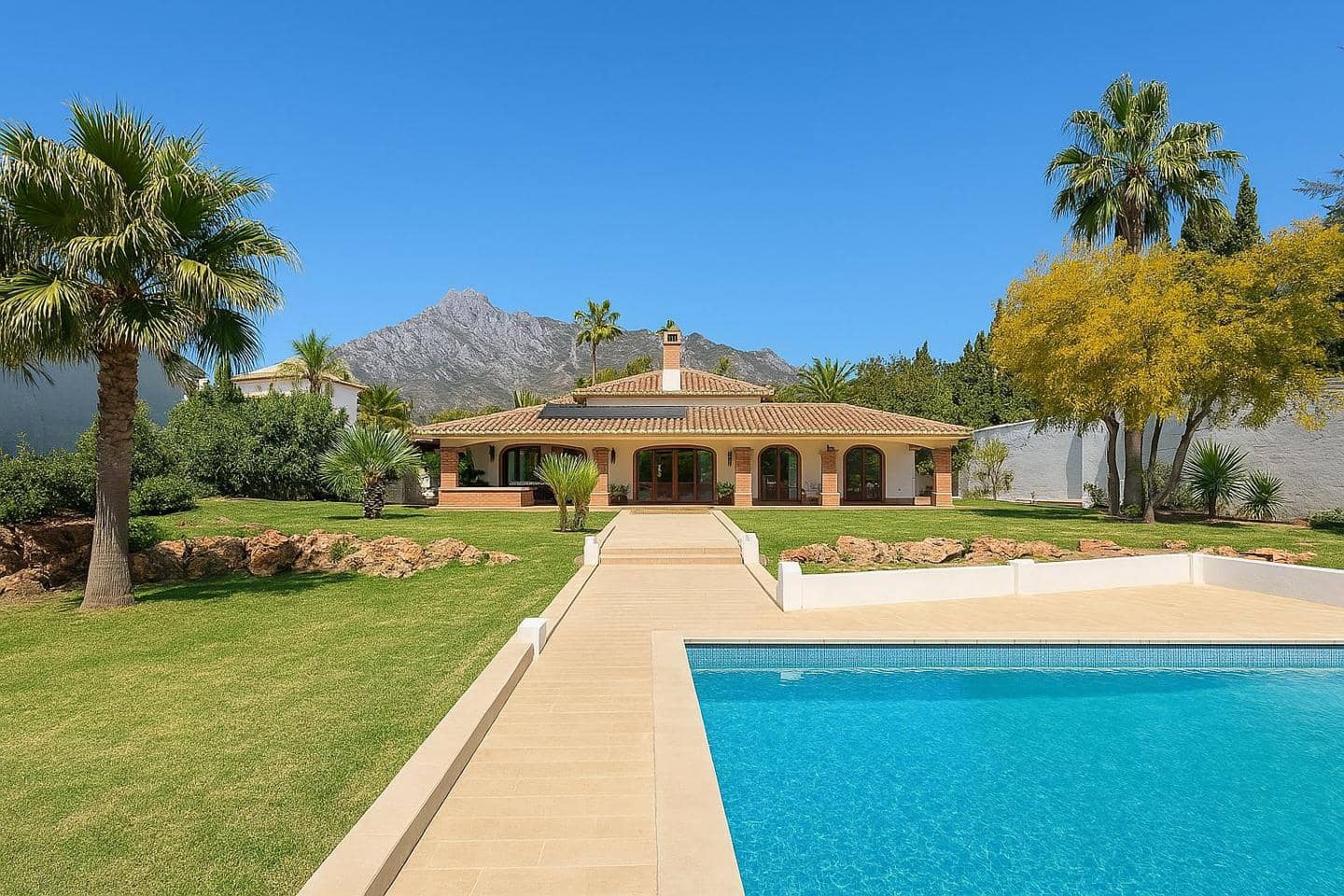 Chalet de 4 habitaciones en Marbella en venta con piscina garaje - 2.690.000 € (Ref: 9475713)