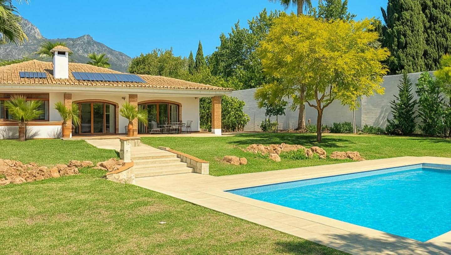 Chalet de 4 habitaciones en Marbella en venta con piscina garaje - 2.690.000 € (Ref: 9475713)