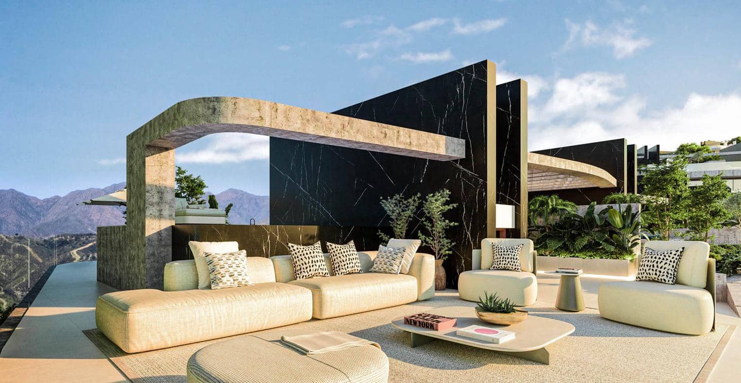 3 sypialnia Mieszkanie na sprzedaż w Marbella z basenem garażem - 740 000 € (Ref: 9475759)