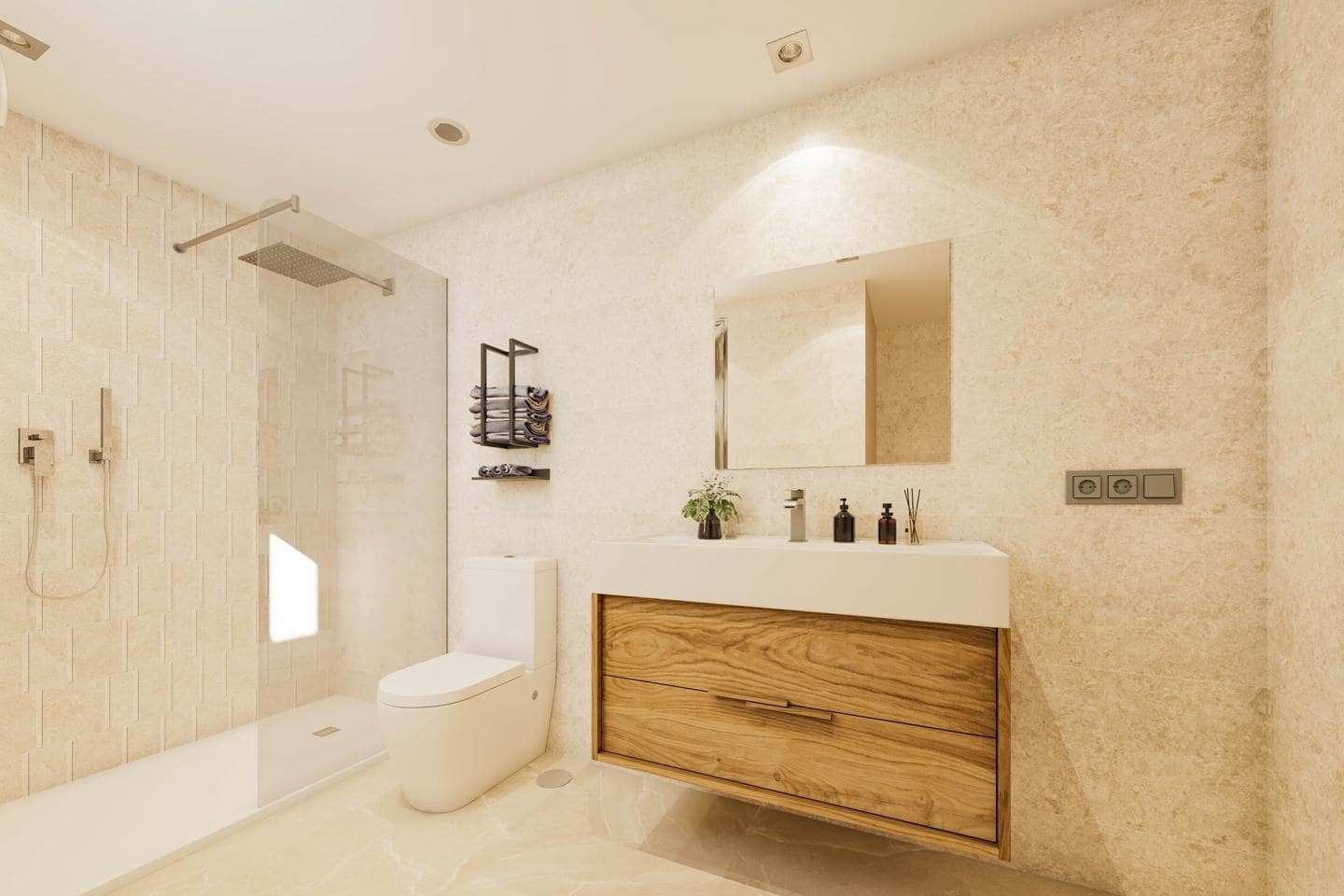 Piso de 2 habitaciones en Mijas en venta con piscina garaje - 384.000 € (Ref: 9493884)