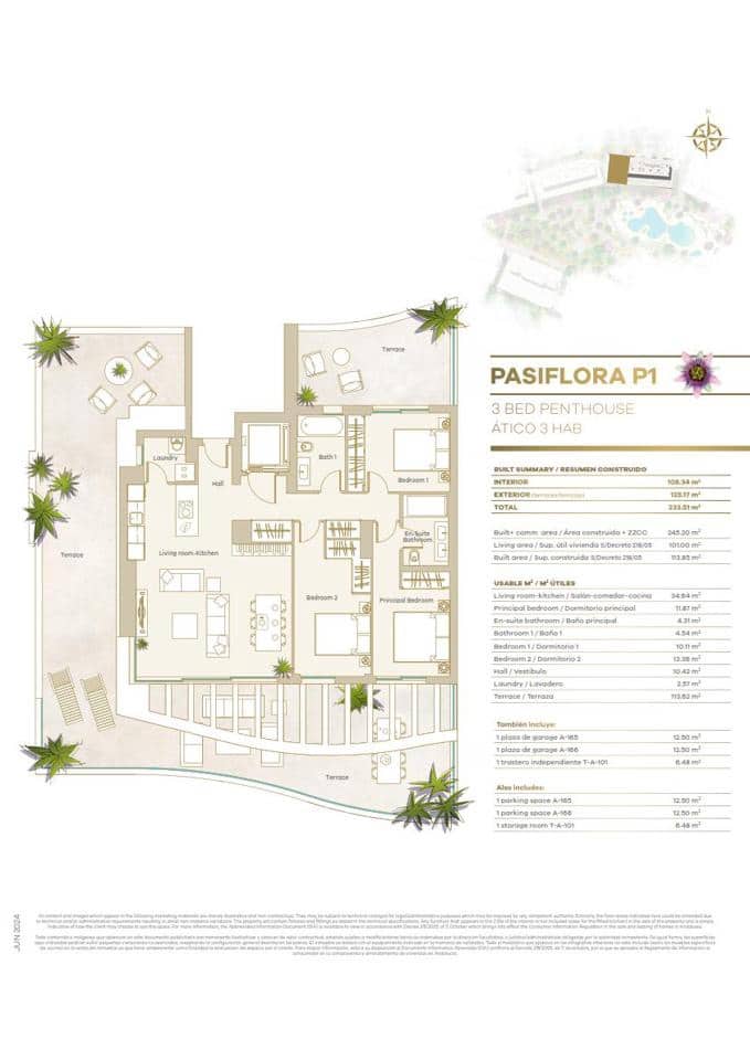 3 bedroom Flat for sale in La Alcaidesa with pool garage - € 995,000 (Ref: 9496382)