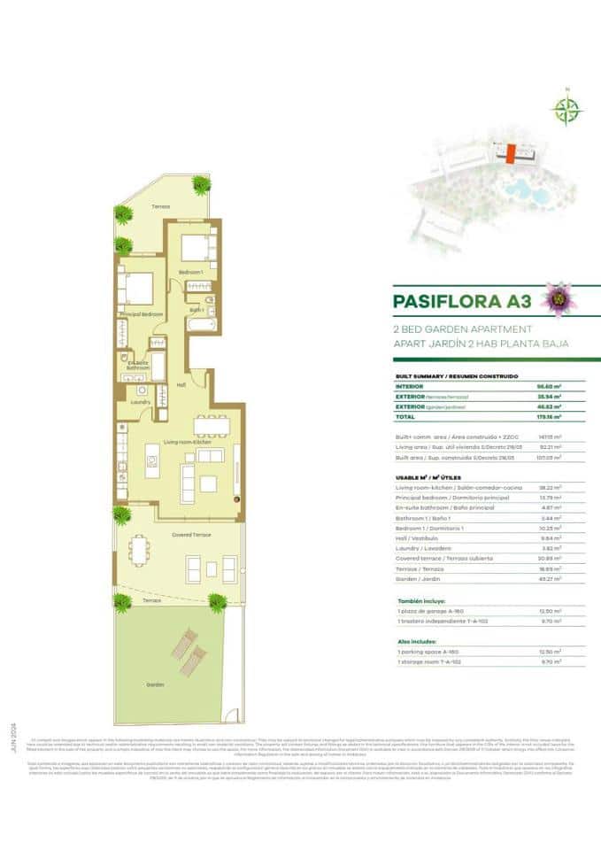 2 bedroom Flat for sale in La Alcaidesa with pool garage - € 629,000 (Ref: 9496384)