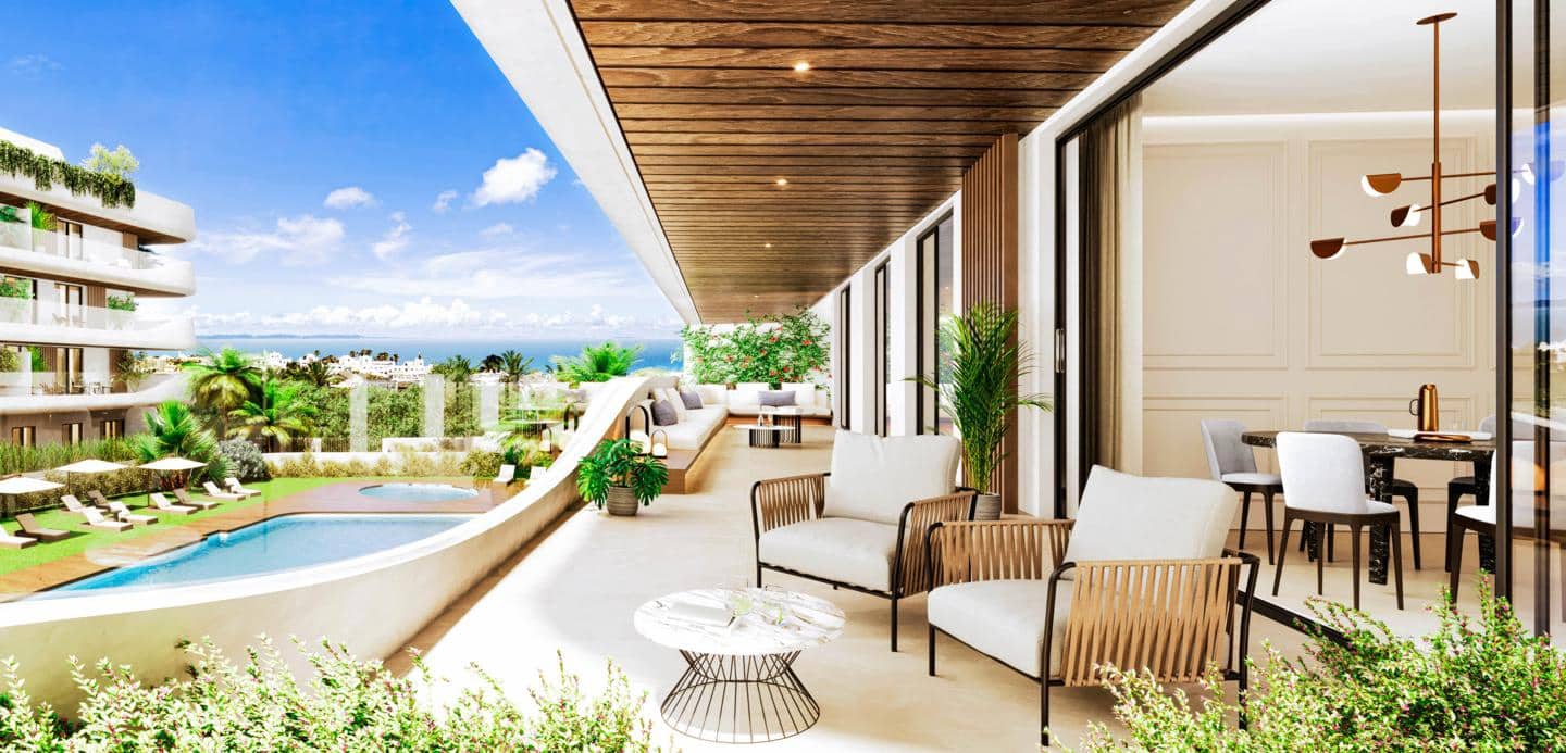 Piso de 3 habitaciones en Marbella en venta con piscina garaje - 845.000 € (Ref: 9496516)