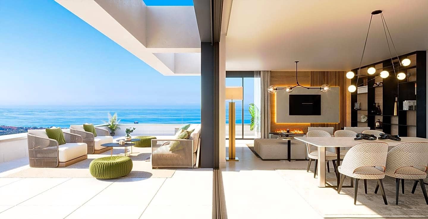 3 quarto Apartamento para venda em Marbella com piscina garagem - 1 065 000 € (Ref: 9496670)