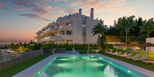 Piso de 3 habitaciones en El Faro de Calaburra - Chaparral, Mijas en venta con piscina garaje - 550.100 € (Ref: 9500577)