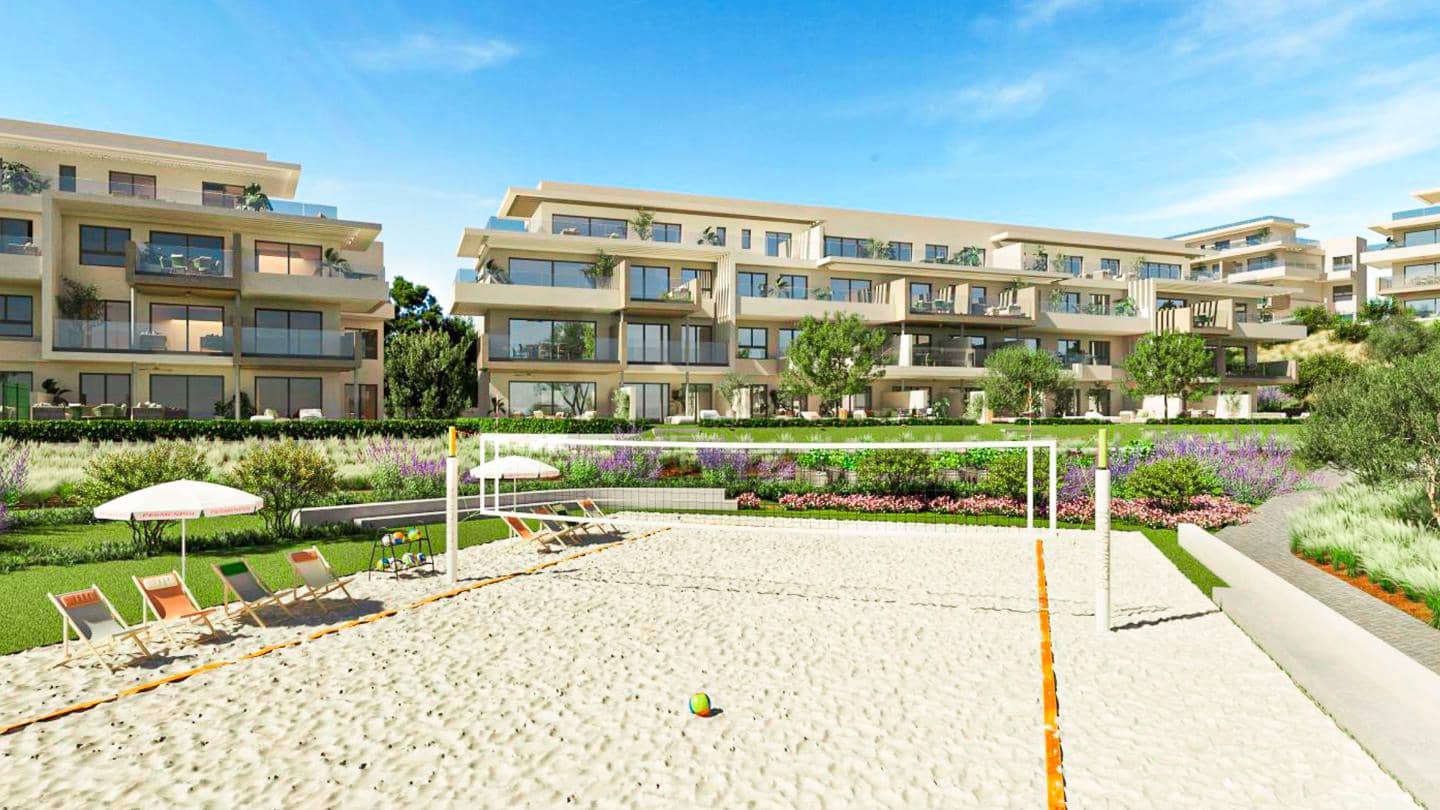 Piso de 2 habitaciones en Mijas en venta con piscina garaje - 425.000 € (Ref: 9500702)