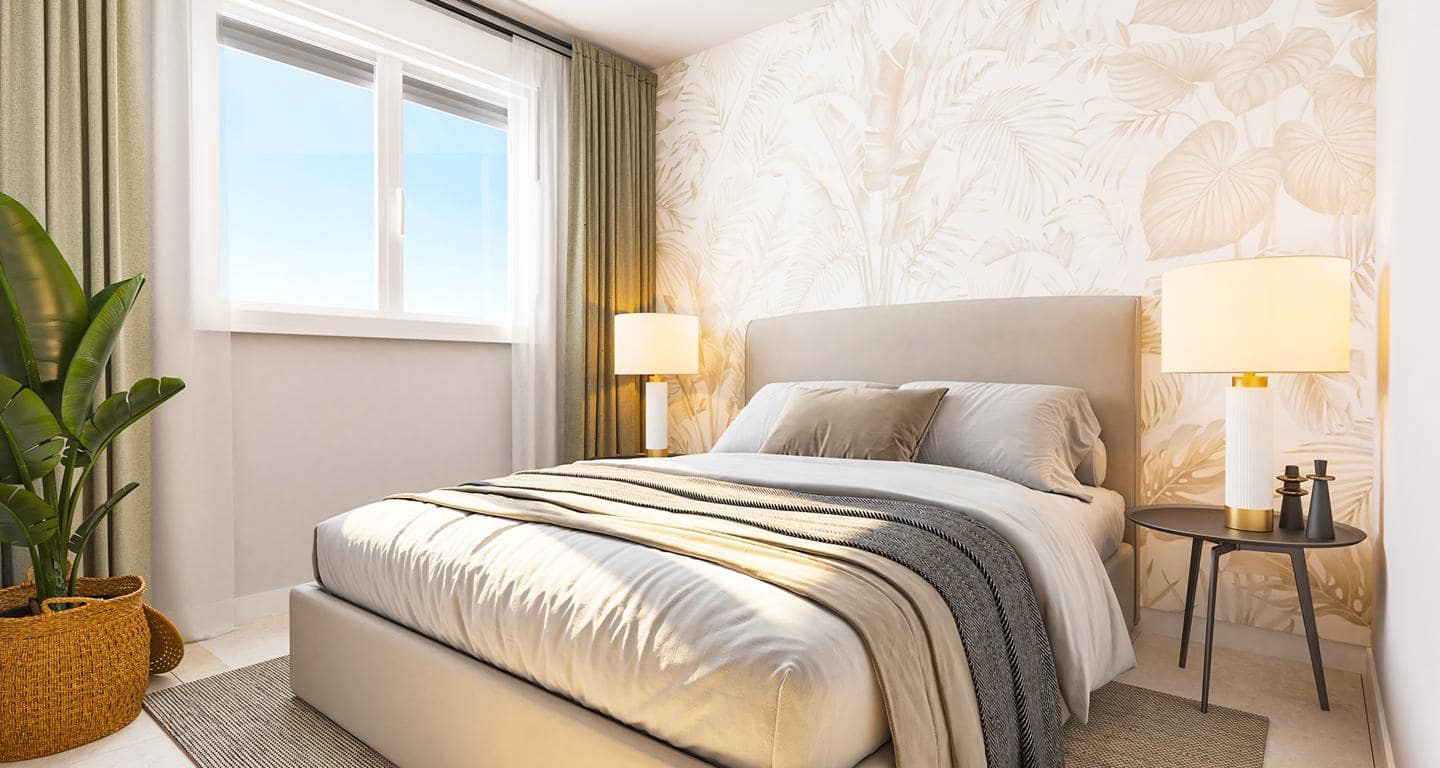 2 makuuhuone Asunto myytävänä paikassa New Golden Mile mukana uima-altaan 
autotalli - 475 897 € (Ref: 9504591)