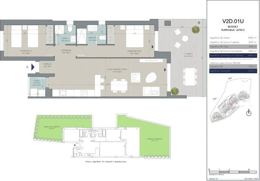 2 soveværelse Lejlighed til salg i La Alcaidesa med swimmingpool garage - € 398.000 (Ref: 9504753)