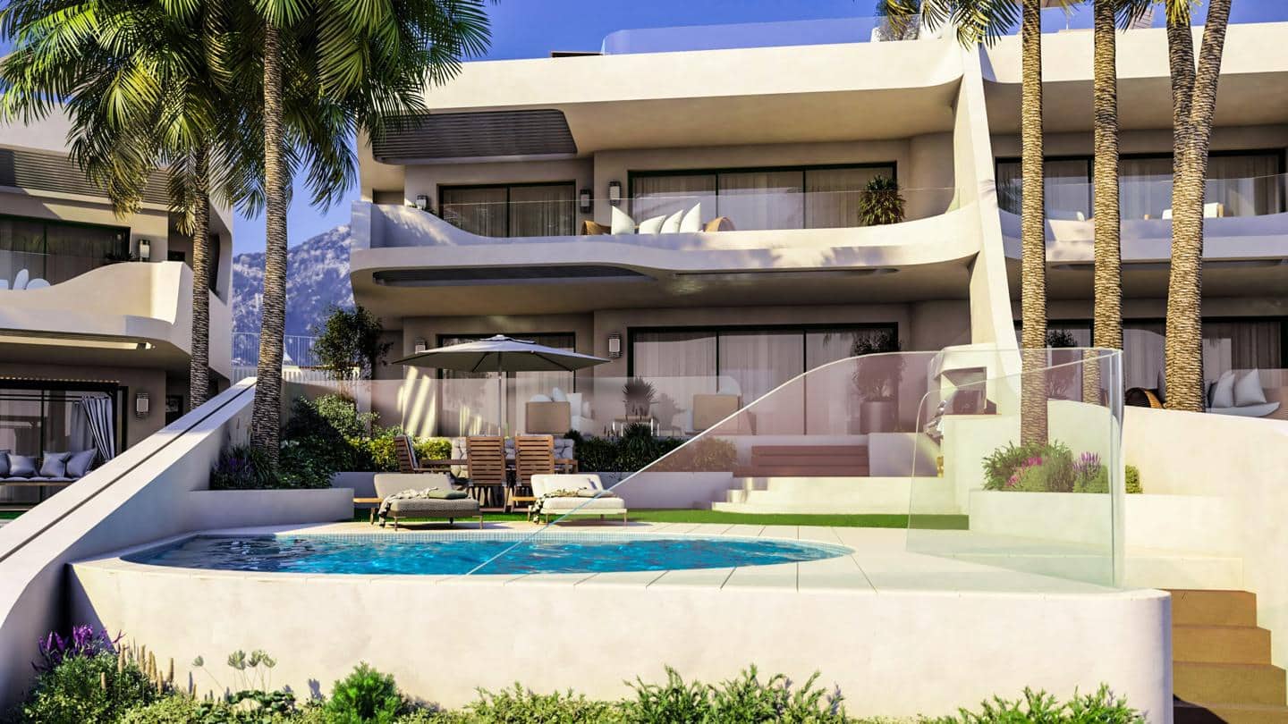 Piso de 3 habitaciones en Marbella en venta con piscina garaje - 1.790.000 € (Ref: 9511227)