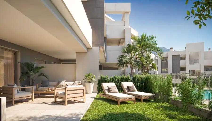 2 bedroom Flat for sale in New Golden Mile with pool garage - € 434,000 (Ref: 9511235)