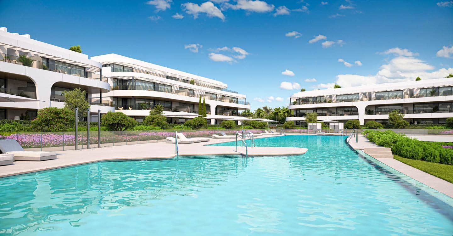 Piso de 3 habitaciones en New Golden Mile en venta con piscina garaje - 902.000 € (Ref: 9525721)