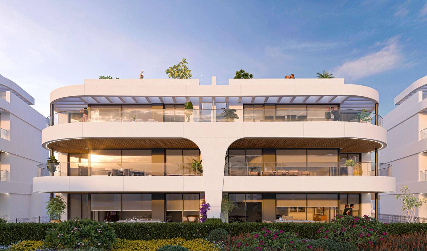 Piso de 3 habitaciones en New Golden Mile en venta con piscina garaje - 902.000 € (Ref: 9525721)