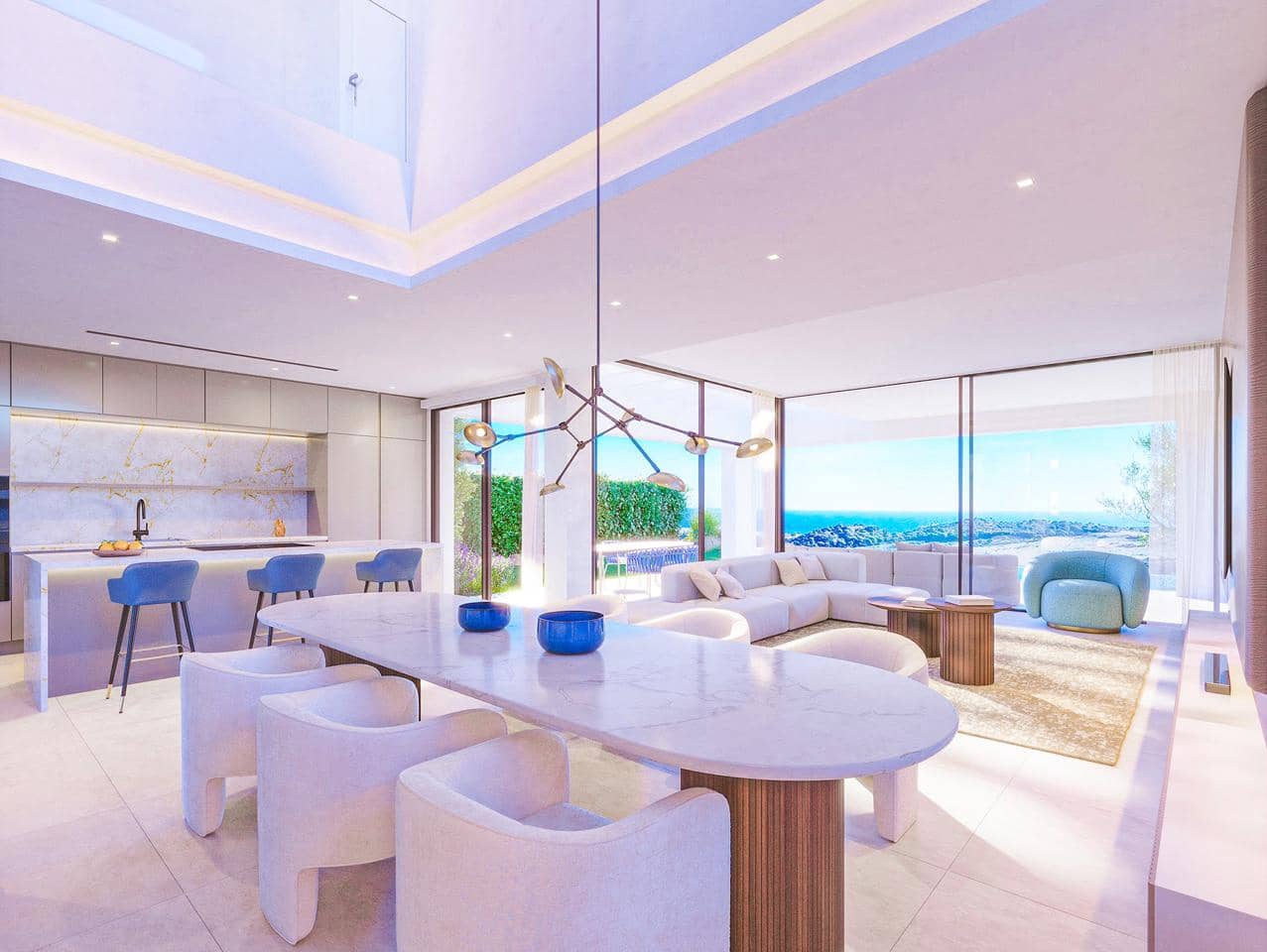 Chalet de 3 habitaciones en Estepona en venta con piscina garaje - 1.550.000 € (Ref: 9528838)