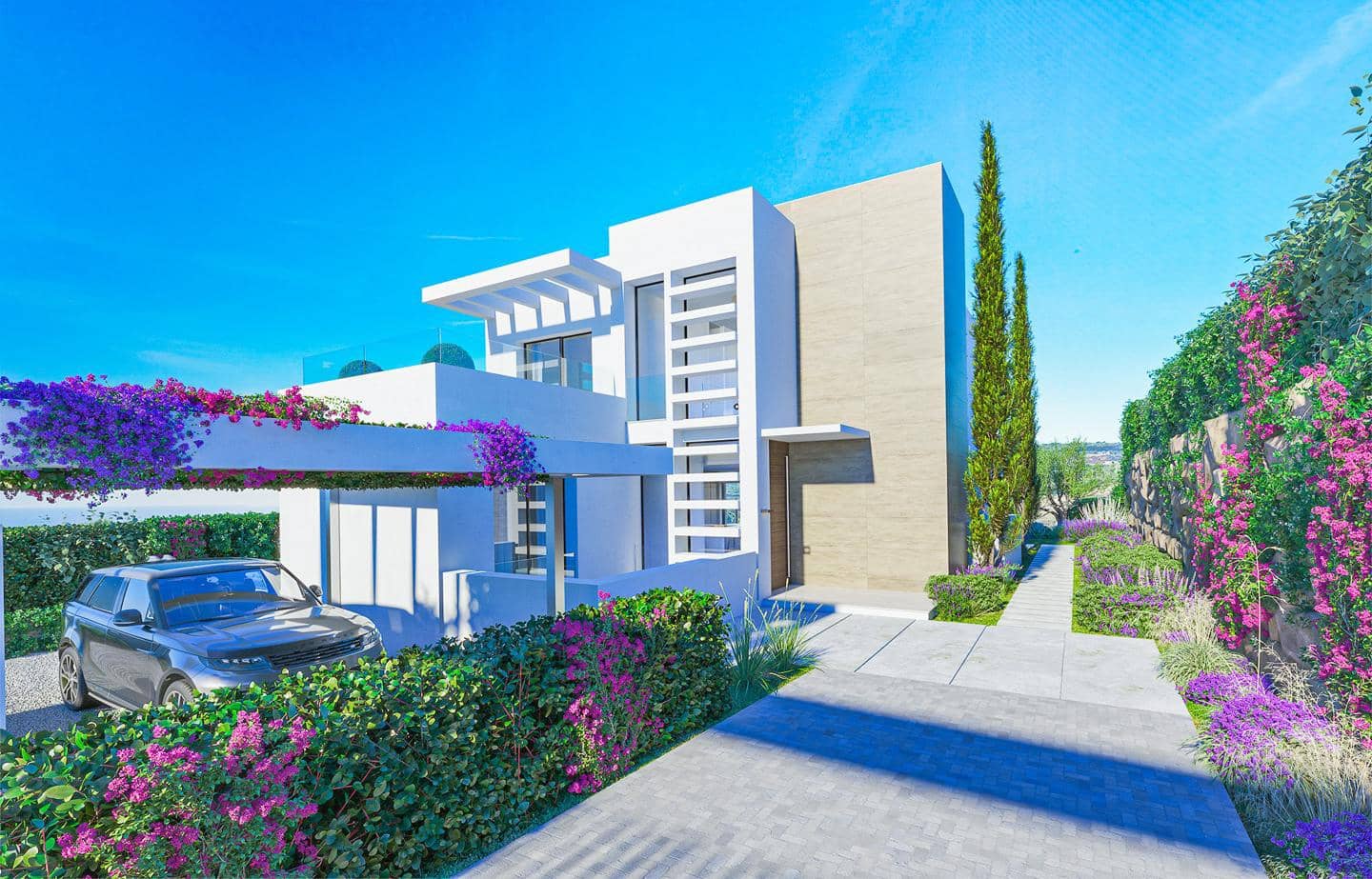 Chalet de 3 habitaciones en Estepona en venta con piscina garaje - 1.550.000 € (Ref: 9528838)