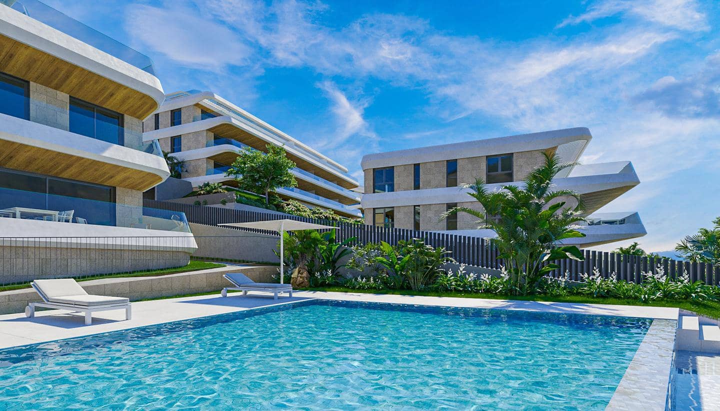 3 soveværelse Lejlighed til salg i New Golden Mile med swimmingpool garage - € 813.000 (Ref: 9532568)