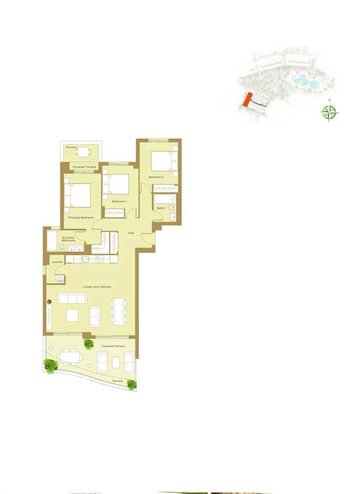 3 makuuhuone Asunto myytävänä paikassa La Alcaidesa mukana uima-altaan 
autotalli - 719 000 € (Ref: 9532572)