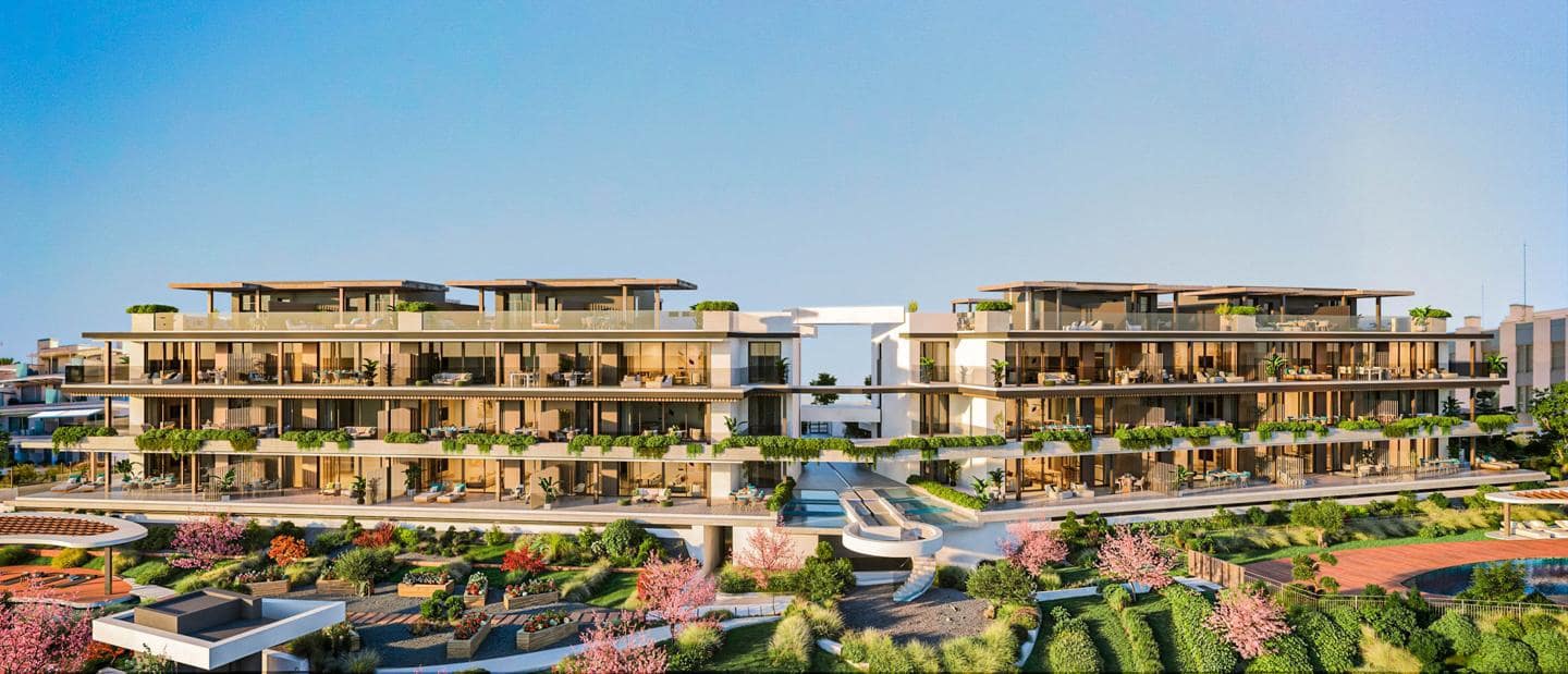 2 soverom Leilighet til salgs i New Golden Mile med svømmebasseng garasje - € 613 000 (Ref: 9532774)