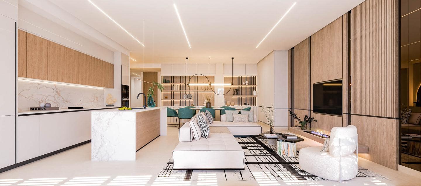 2 Zimmer Wohnung zu verkaufen in Benahavis mit Pool Garage - 1.045.000 € (Ref: 9534883)